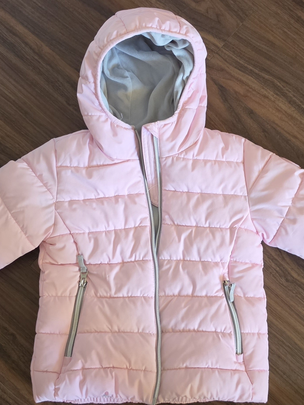 Gerry Weber Kids Light Pink Hooded Puffer Jacket